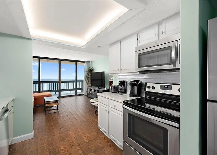 2 Bedroom Oceanfront Balcony At Century I With Indoor Pool!
